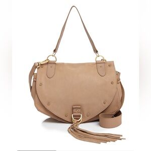 😍 See by Chloé Leather Crossbody Bag in Tan.
